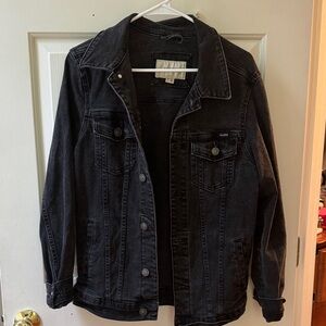 Pull&Bear Charcoal Denim Jacket